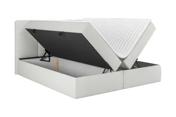 Leckersbo Komplett Sängpaket Kontinentalsäng med förvaring 160x200 cm - Svart - Möbler - Säng - Kontinentalsäng