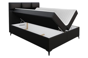 Leckersbo Sängpaket Kontinentalsäng 120x200 cm - Svart - Möbler - Säng - Kontinentalsäng