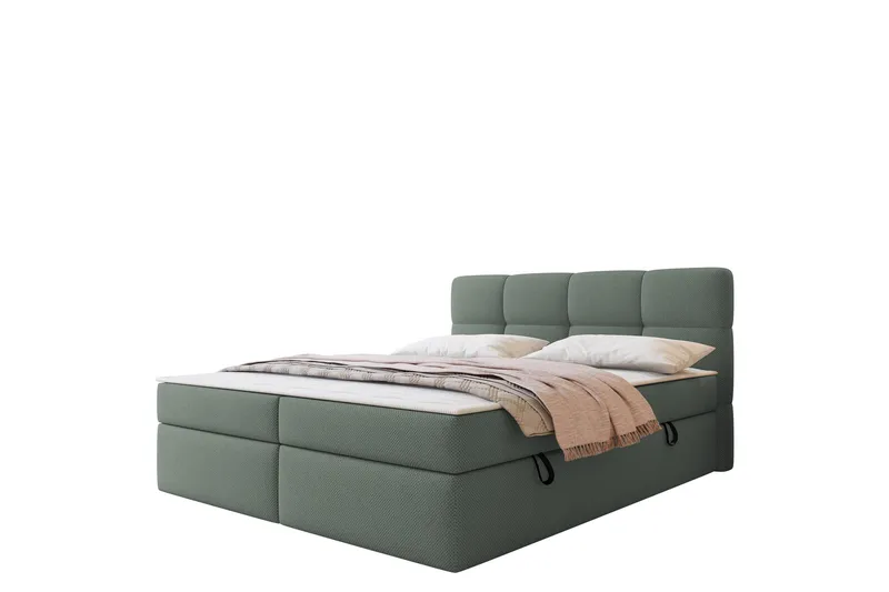 Leckersbo Sängpaket Kontinentalsäng 180x200 cm, Grön