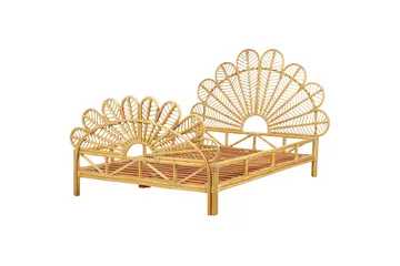 Lorentine Sängram 140x200 cm - Ljust trä - Möbler - Säng - Sängram & sängstomme