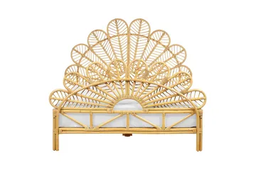 Lorentine Sängram 140x200 cm - Ljust trä - Möbler - Säng - Sängram & sängstomme