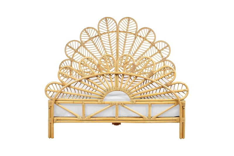 Lorentine Sängram 140x200 cm - Ljust trä - Möbler - Säng - Sängram & sängstomme