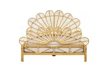 Lorentine Sängram 160x200 cm - Ljust trä - Möbler - Säng - Sängram & sängstomme