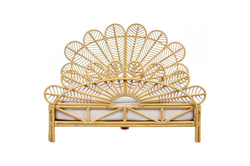 Lorentine Sängram 160x200 cm - Ljust trä - Möbler - Säng - Sängram & sängstomme