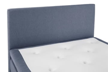 Lucky Komplett Sängpaket 120x200 Latex Slät Sänggavel  Mö - Mörkblå - Möbler - Säng - Kontinentalsäng
