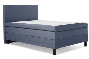 Lucky Komplett Sängpaket 120x200 Latex Slät Sänggavel  Mö - Mörkblå - Möbler - Säng - Kontinentalsäng