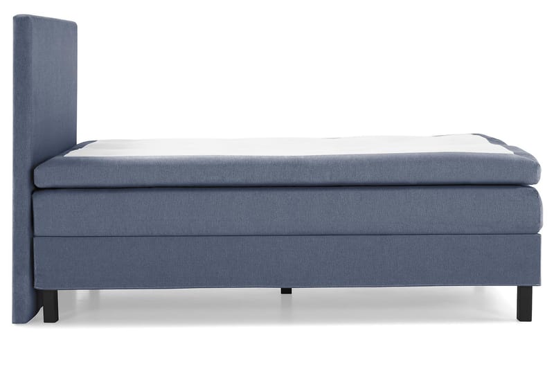 Lucky Komplett Sängpaket 120x200 Latex Slät Sänggavel  Mö - Mörkblå - Möbler - Säng - Kontinentalsäng