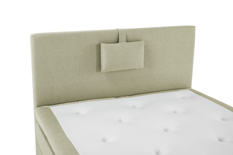 Lucky Komplett Sängpaket 120x200 Latex Slät Sänggavel  Na - Nackkudde Liten Grön - Möbler - Säng - Kontinentalsäng