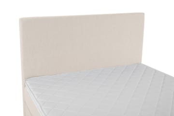 Lucky Komplett Sängpaket 120x200 Skum Slät Sänggavel - Beige - Möbler - Säng - Kontinentalsäng