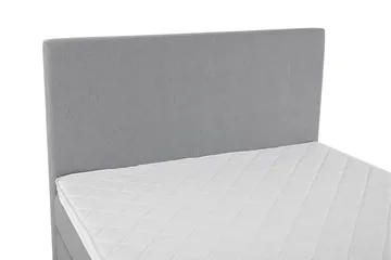 Lucky Komplett Sängpaket 140x200 Skum Slät Sänggavel - Mellangrå - Möbler - Säng - Kontinentalsäng