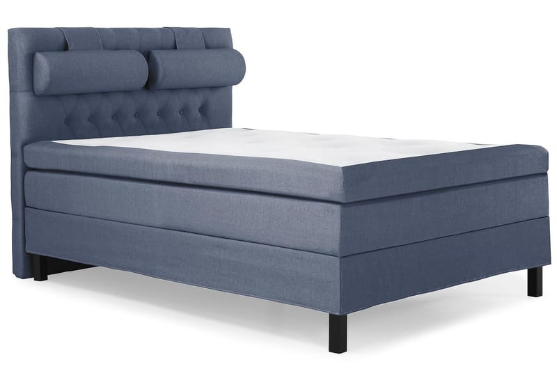 Lucky Komplett Sängpaket 140x200 Polyeter Diamant - Nackkudde Stor Mörkblå - Möbler - Säng - Kontinentalsäng