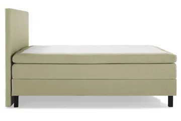 Lucky Komplett Sängpaket 160x200 Latex Slät Sänggavel - Grön - Möbler - Säng - Kontinentalsäng