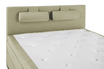 Lucky Komplett Sängpaket 160x200 Latex Slät Sänggavel - Nackkudde Stor Grön - Möbler - Säng - Kontinentalsäng