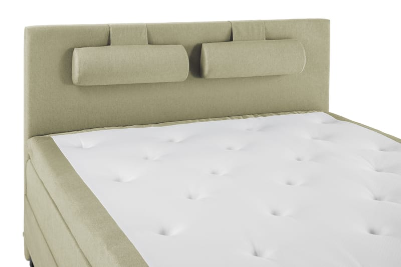 Lucky Komplett Sängpaket 160x200 Latex Slät Sänggavel - Nackkudde Stor Grön - Möbler - Säng - Kontinentalsäng