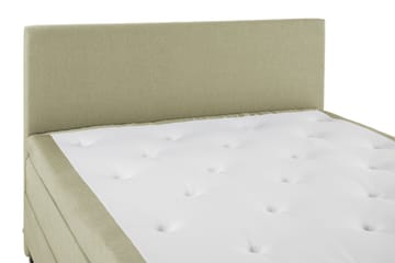 Lucky Komplett Sängpaket 160x200 Memory Slät Sänggavel - Grön - Möbler - Säng - Kontinentalsäng