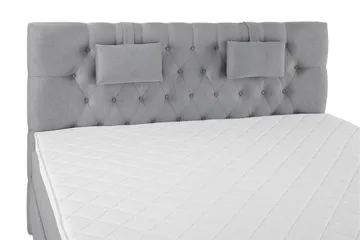 Lucky Komplett Sängpaket 160x200 Skum Diamant - Nackkudde Liten Mellangrå - Möbler - Säng - Kontinentalsäng