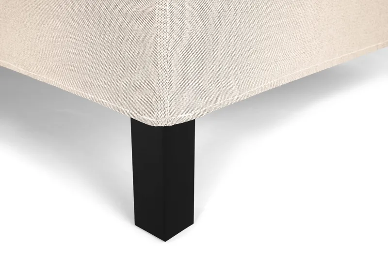 Lucky Komplett Sängpaket 180x200 Latex Diamant Sänggavel - Beige - Möbler - Säng - Kontinentalsäng