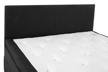 Lucky Komplett Sängpaket 180x200 Latex Slät - Svart/Grå/PU - Möbler - Säng - Kontinentalsäng