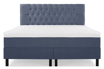 Lucky Komplett Sängpaket 180x200 Skum Diamant Sänggavel - Mörkblå - Möbler - Säng - Kontinentalsäng