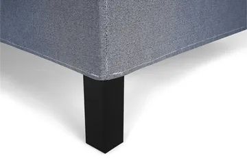 Lucky Komplett Sängpaket 180x200 Polyeter Slät Sänggavel - Mörkblå - Möbler - Säng - Kontinentalsäng