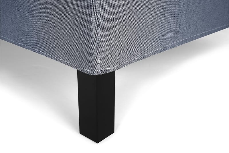 Lucky Komplett Sängpaket 180x200 Polyeter Slät Sänggavel - Mörkblå - Möbler - Säng - Kontinentalsäng