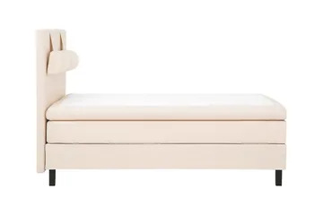 Lucky Kontinentalsäng 120x200Memorymadrass  Beige - Beige - Möbler - Säng - Kontinentalsäng
