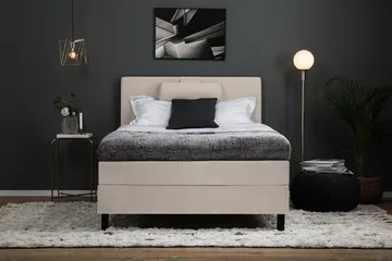 Lucky Kontinentalsäng 120x200Skum - Beige - Möbler - Säng - Kontinentalsäng