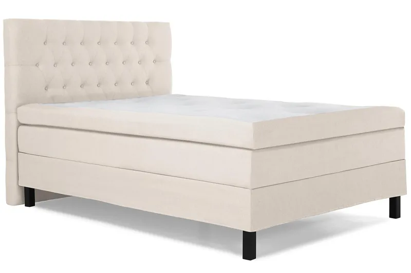 Lucky Kontinentalsäng 140x200Latexmadrass - Beige - Möbler - Säng - Kontinentalsäng