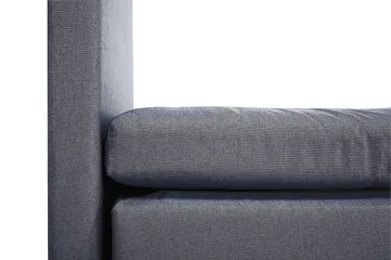 Lucky Kontinentalsäng 150x200Polyeter - Mörkblå - Möbler - Säng - Kontinentalsäng