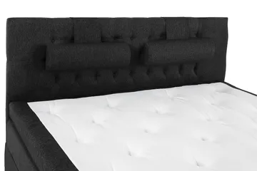 Lucky Kontinentalsäng 160x200 cm - Svart/Grå - Möbler - Säng - Kontinentalsäng