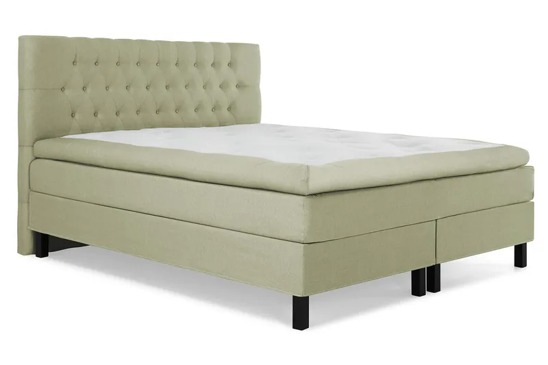 Lucky Kontinentalsäng 160x200Polyeter - Grön - Möbler - Säng - Kontinentalsäng