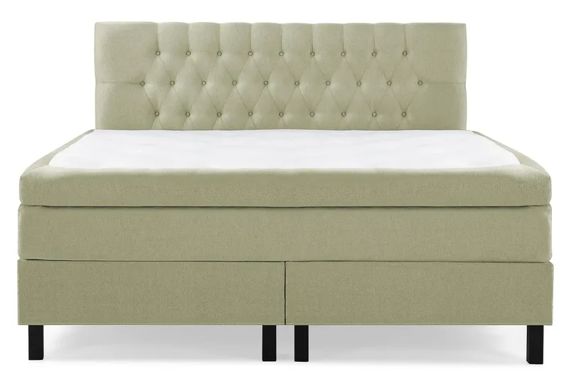 Lucky Kontinentalsäng 160x200Polyeter - Grön - Möbler - Säng - Kontinentalsäng
