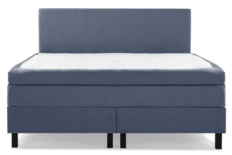Lucky Kontinentalsäng 180x200Polyeter - Mörkblå - Möbler - Säng - Kontinentalsäng