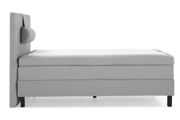 Lucky Sängpaket 120x200 Polyeter Slät - Grå - Möbler - Säng - Kontinentalsäng