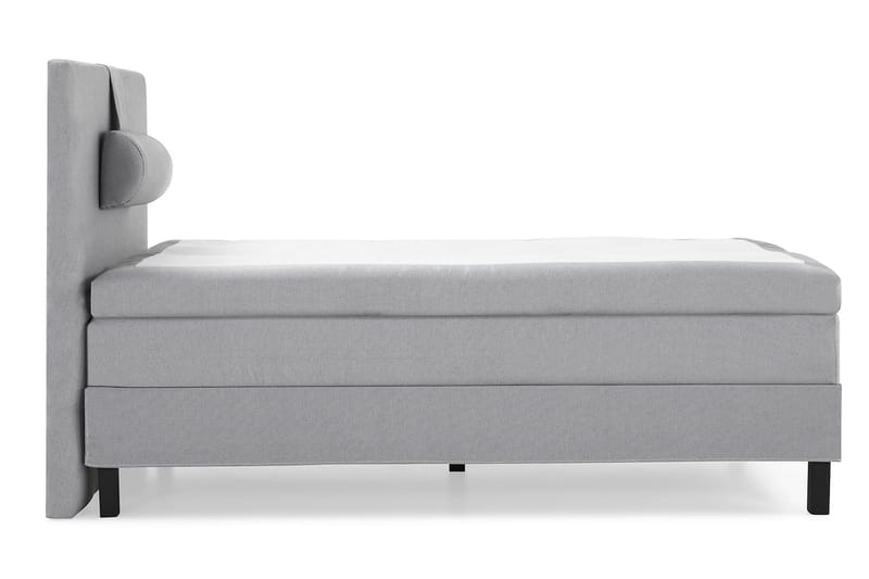 Lucky Sängpaket 120x200 Polyeter Slät - Grå - Möbler - Säng - Kontinentalsäng