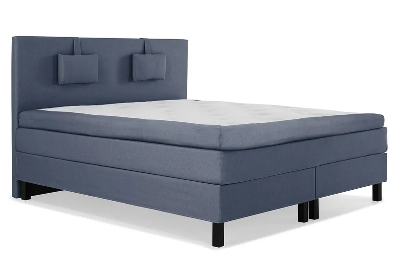 Lucky Sängpaket 180x200 Latexmadrass Slät - Mörkblå - Möbler - Säng - Kontinentalsäng