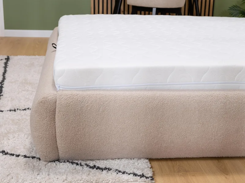 Lunna Sängram med förvaring 140x200 cm - brun - Möbler - Säng - Säng med förvaring