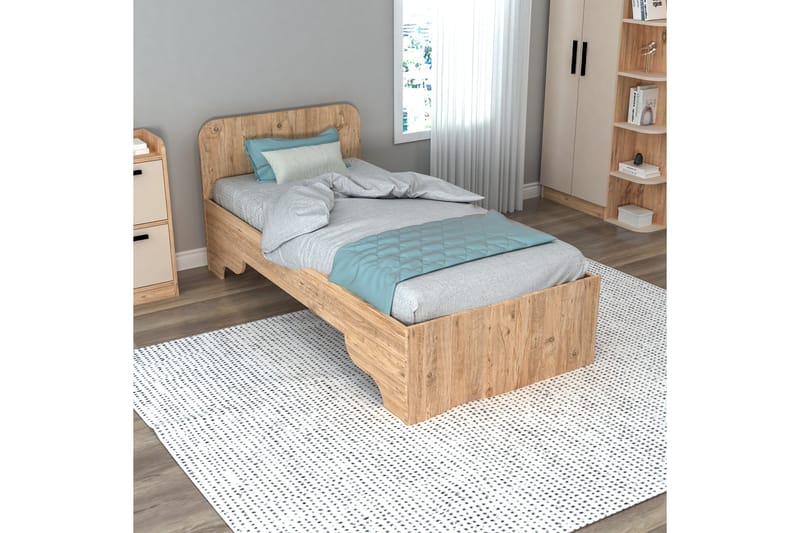 Luses Sängram 94,4x194 cm - Brun - Möbler - Säng - S ängram & sängstomme