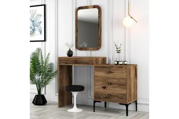 Ameias Möbelset För Sovrum Brun - Hanah Home - Möbler - Säng - Möbelset för sovrum