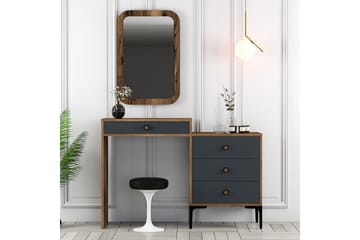 Möbelset Ameias För Sovrum Brun/Antracit - Hanah Home - Möbler - Säng - Möbelset för sovrum