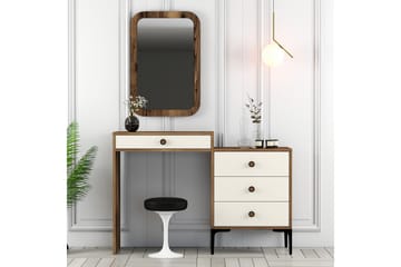 Möbelset Ameias För Sovrum Brun/Beige - Hanah Home - Möbler - Säng - Möbelset för sovrum