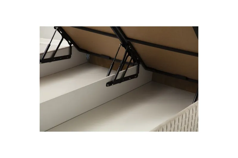 Madrass, Botten & Sänggavel för Enkel Säng Sudamal Set Brun - 90 x 114 x 190 cm - Möbler - Säng - Ramsäng