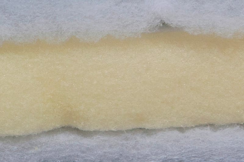 Antheia Bäddmadrass 180 cm Polyeter - Grå - Möbler - Säng - Madrass - Bäddmadrass