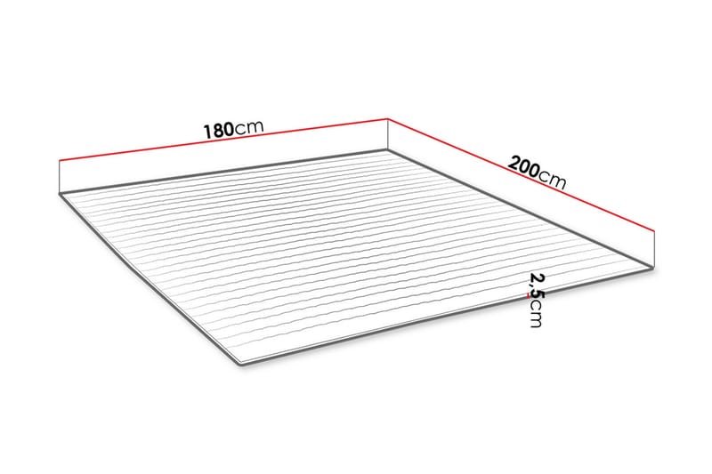 Bäddmadrass 180x200 - Möbler - Säng - Madrass - Bäddmadrass