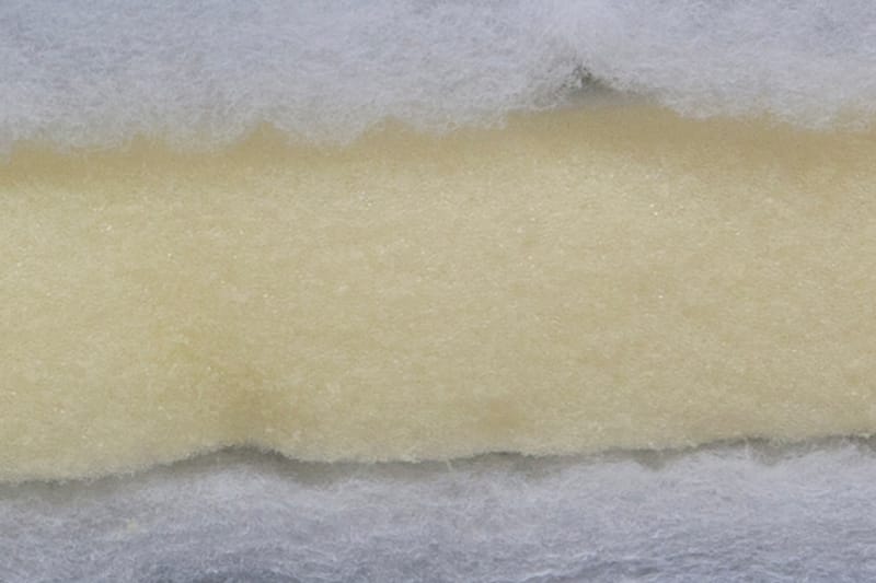Bäddmadrass Lapetos 160x200 cm Polyeter Ancona - Grå - Möbler - Säng - Madrass - Bäddmadrass