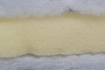 Bäddmadrass Lapetos 90x200 cm Polyeter Ancona - Svart/Vit - Möbler - Säng - Madrass - Bäddmadrass