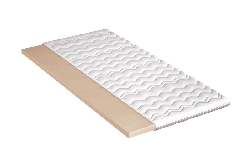 Bäddmadrass Lozzollo 160x200 cm - Vit - Möbler - Säng - Madrass - Bäddmadrass