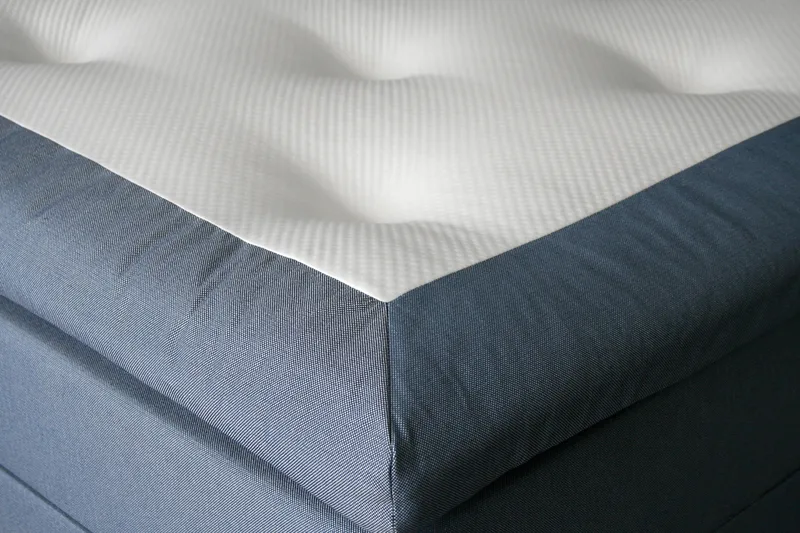 Bäddmadrass Lucky 8 Cm Polyeter 160x200 Blå - Blå - Möbler - Säng - Madrass - Bäddmadrass