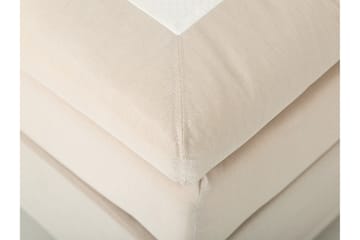 Bäddmadrass Olivia 6 cm Polyeter 150 Beige - Beige - Möbler - Säng - Madrass - Bäddmadrass