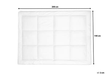 Bäddmadrass Trivor 140|200 cm - Vit - Möbler - Säng - Madrass - Bäddmadrass